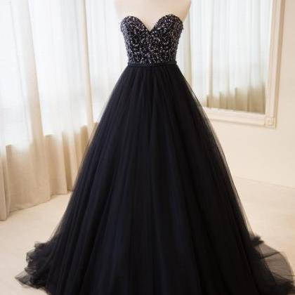 Navy Beaded Formal Occasion Dress