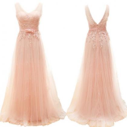 Blush Pink Formal Occasion Dress