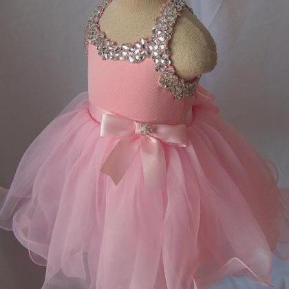 Pink Infant Little Girl Dress
