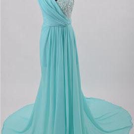 Prom Dress Light Blue Formal Occasion Dress