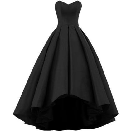 Sleeveless Black Formal Occasion Dress