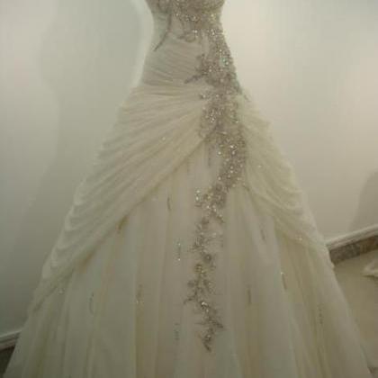 Sparkle Ivory Bridal Dress