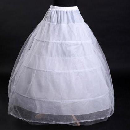 Long Train 3 Hoops Petticoat