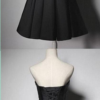 Little Black Dress Sleeveless Short Semi Formal..