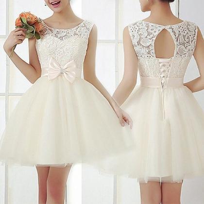 Ivory Junior Bridesmaid Dress