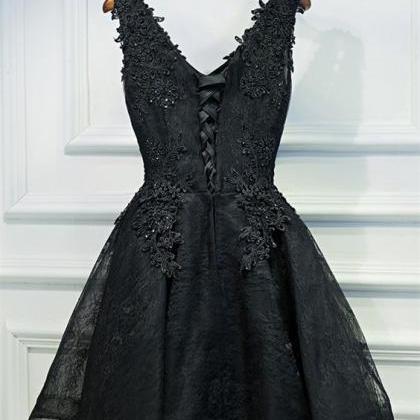 Short Black Party Dress