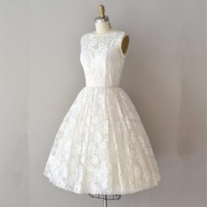 Ivory Short Wedding Dress