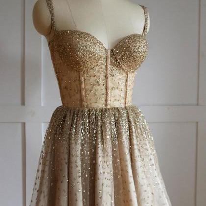 Gold Ombre Dress