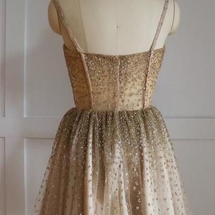 Gold Ombre Dress