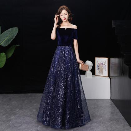 Glitter Formal Occasion Dresses Evening Gowns With..