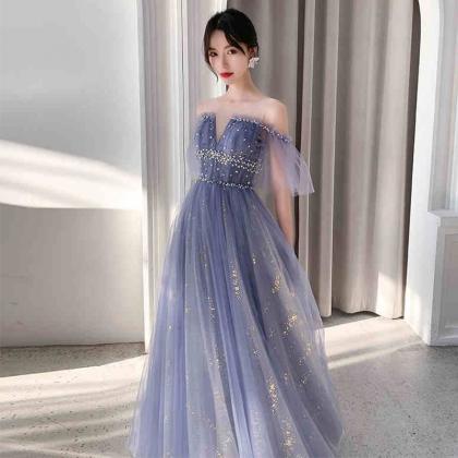 Sheer Neck Long Evening Gowns Pageant Dresses..