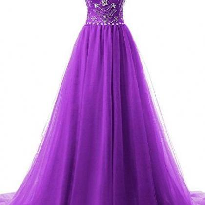 Cap Sleeves Long Evening Gown Pageant Dress