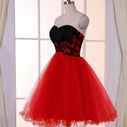 Red Homecoming Dress For Hoco Party