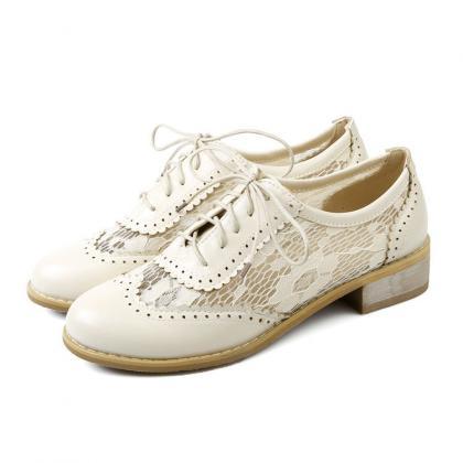 Oxford Flats Shoes For Teenage Women