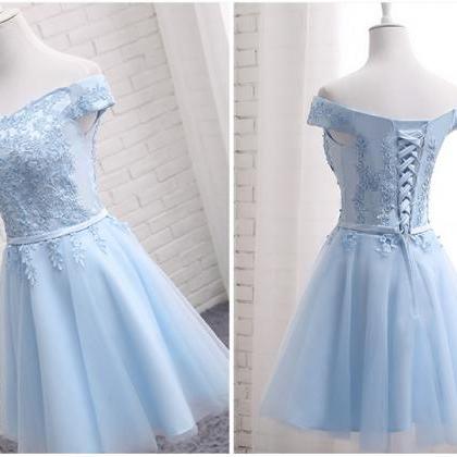 Blue Homecoming Dress for Birthday ..