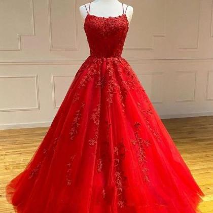 Long Red Prom Dresses Floor Length Special..