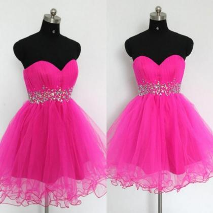 Pink Homecoming Dress For Hoco Birthday Party