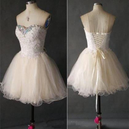 Sweetheart Short Semi Formal Occasion Dress Party
