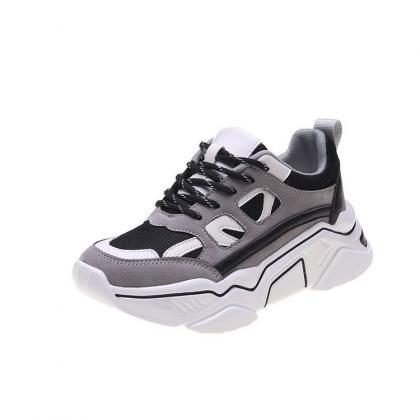 Teenage Sport Shoes Lace-up Front W..