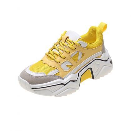 Teenage Sport Shoes Lace-up Front W..