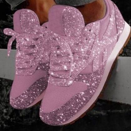 Glitter Women Sport Sneakers Shoes