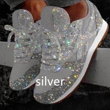 Glitter Women Sport Sneakers Shoes