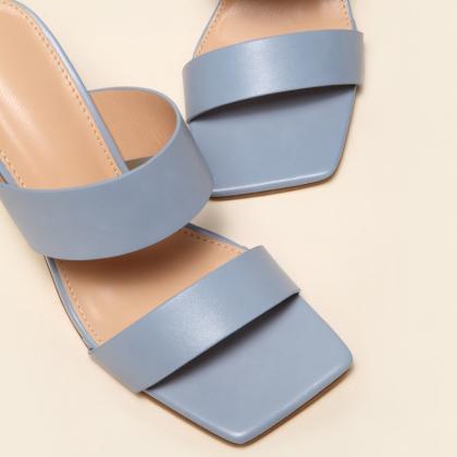 Women Blue Sandals Shoes