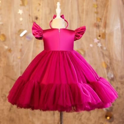 Tulle Girl Pageant Dresses