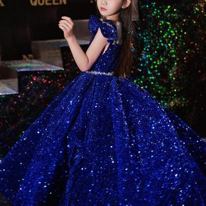 Sequin Girl Pageant Dress
