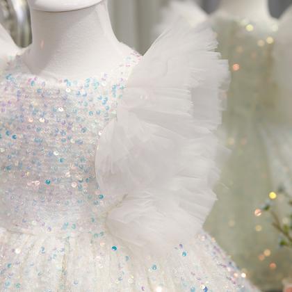 Sparkle Sequin Girl Pageant Dresses Birthday Party