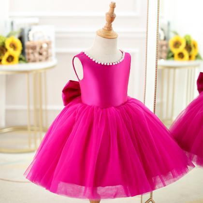 Fuchsia Baby Girl Dress