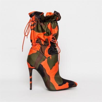Stiletto Heels Women Boots