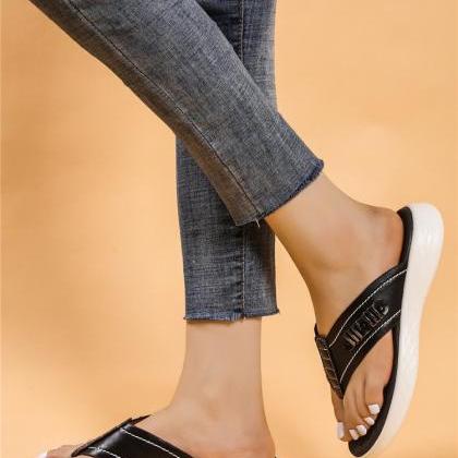 Women Flip Flop Slippers Summer Shoes