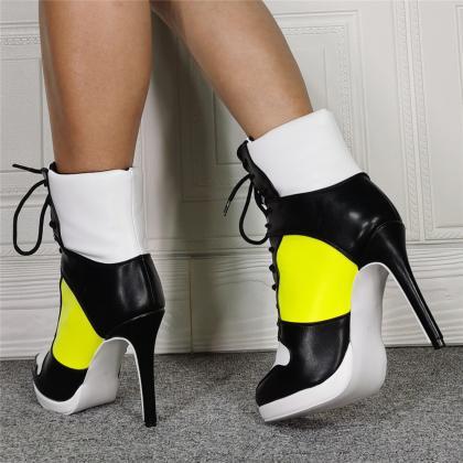 Sporty Ankle Boots Women Shoes