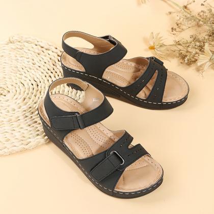 Wedge Heel Women Summer Sandals
