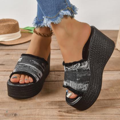 Women Platform Sandals Slippers