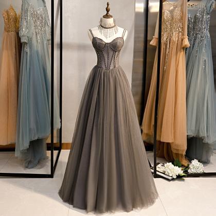 Sweetheart A-line Floor Length Long Pageant Dress Evening Gown