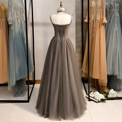 Sweetheart A-line Floor Length Long Pageant Dress..