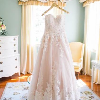 Plus Size Wedding Dress With Lace