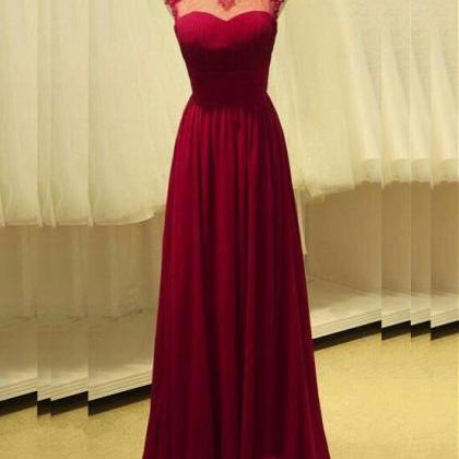 Illusion Sweetheart Floor Length Formal Occasion..