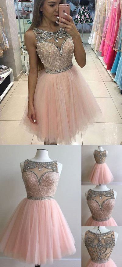 Vestidos de fiesta cortos  Prom dresses short, Formal dresses