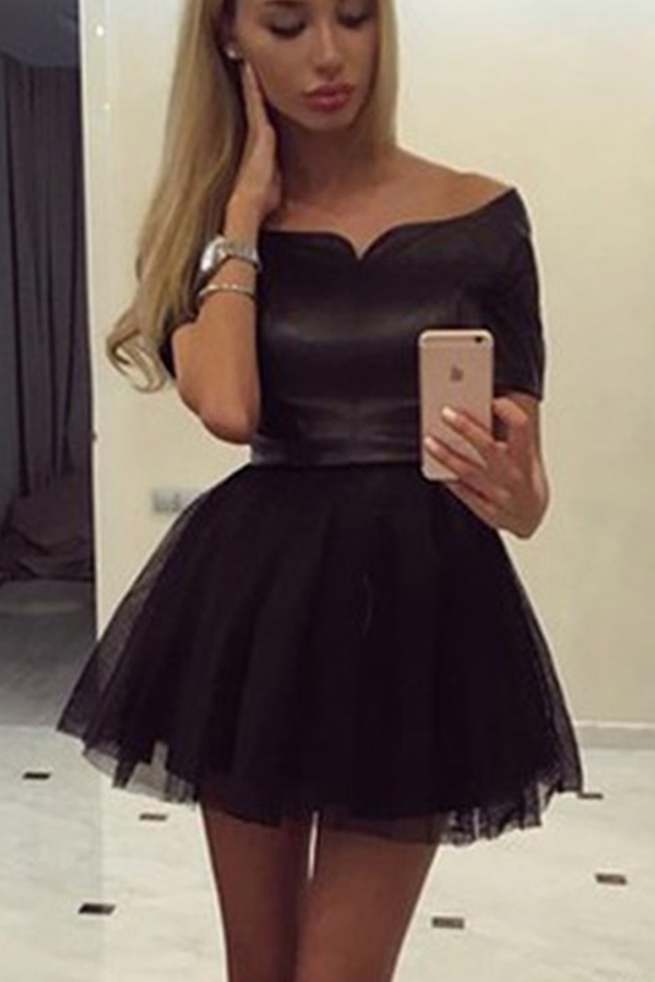sexy short black dresses