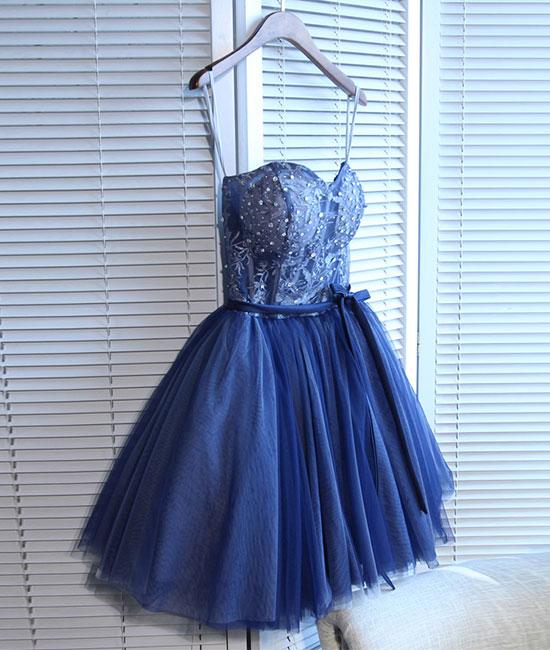 sachin and babi light blue dress Pink 3D Flower Homecoming Dress Beaded Sequin Halter Neck Graduation Dress HC306 Pink / US12