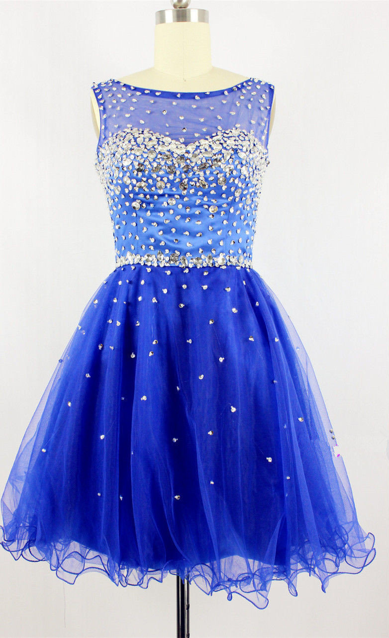 royal blue graduation dress 2024 and Prom Queen Outfit Ideas Celebrate your graduation in stunning style with this royal blue mini dress A Line V Neck Light