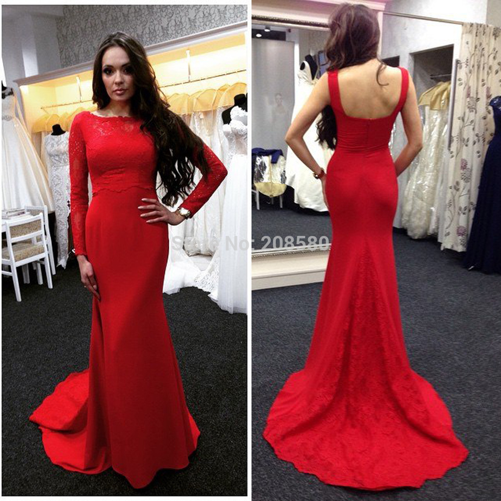 red long sleeve dress australia