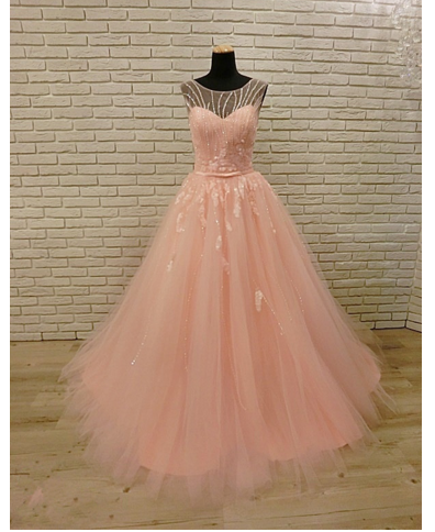 Blush Pink Evening Dress Beautiful Formal Occasion Dress