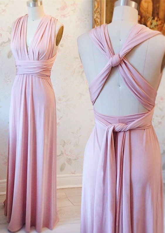 Prom Dresses, Long Prom Dresses, Chic Back Party Dresses, Cute Pink Party Dresses, Elegant Evening Dress