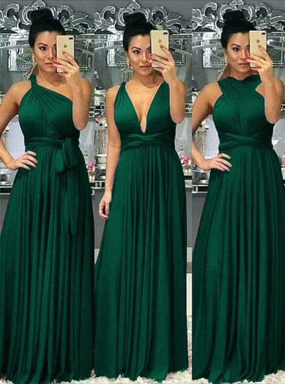 emerald green occasion dress