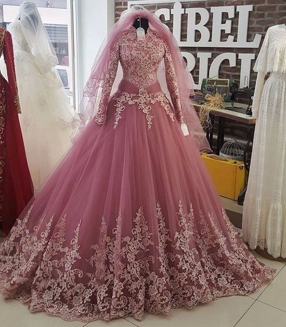 Modest Muslim Wedding Dress On Luulla
