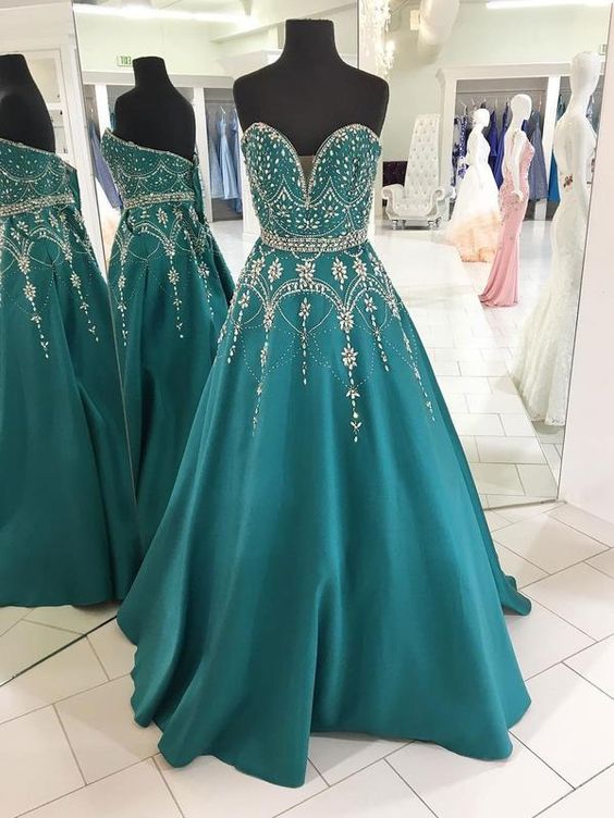 sweetheart-neckline-prom-dress-with-beading-on-luulla